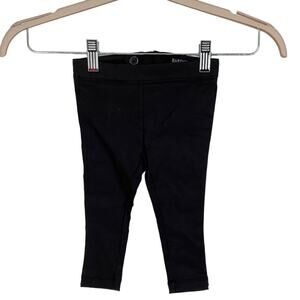 Bardot Junior Baby's Size 6-9M Black Raven Zipper Back Leggings M30-9